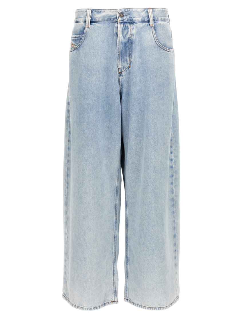 Diesel 'classic 1997 D-enim-m Jeans With Back Patch' In Blue