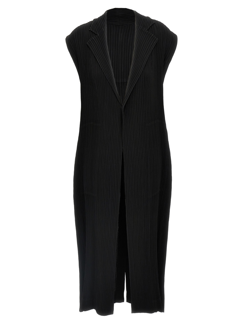Issey Miyake Hatching Pleats Vest