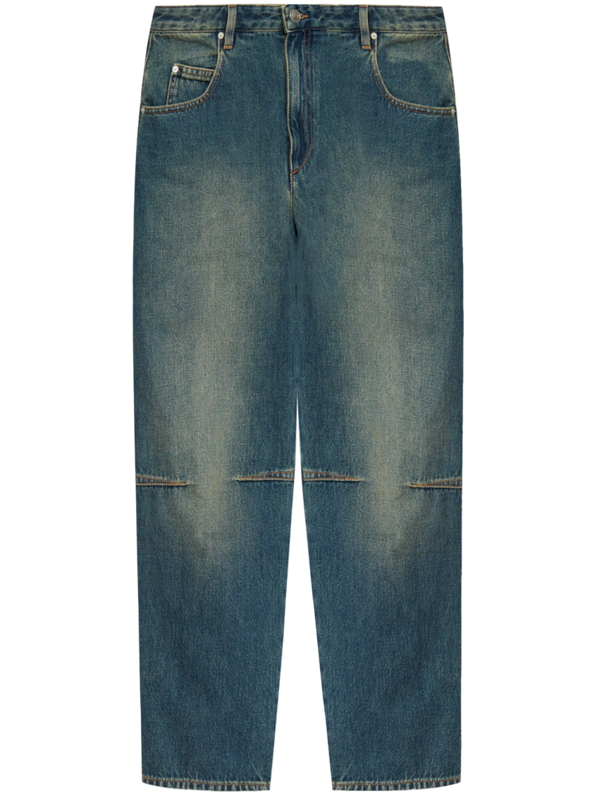 Isabel Marant Janet Jeans In Blue