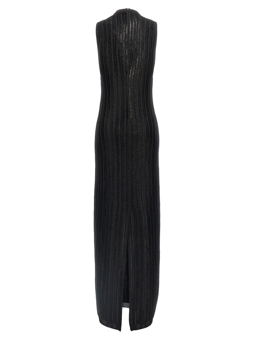 ワンピース TOM FORD WOMEN Knitted Dress Black Tom Ford Black Laminated Knit Dress for Women Online USA at