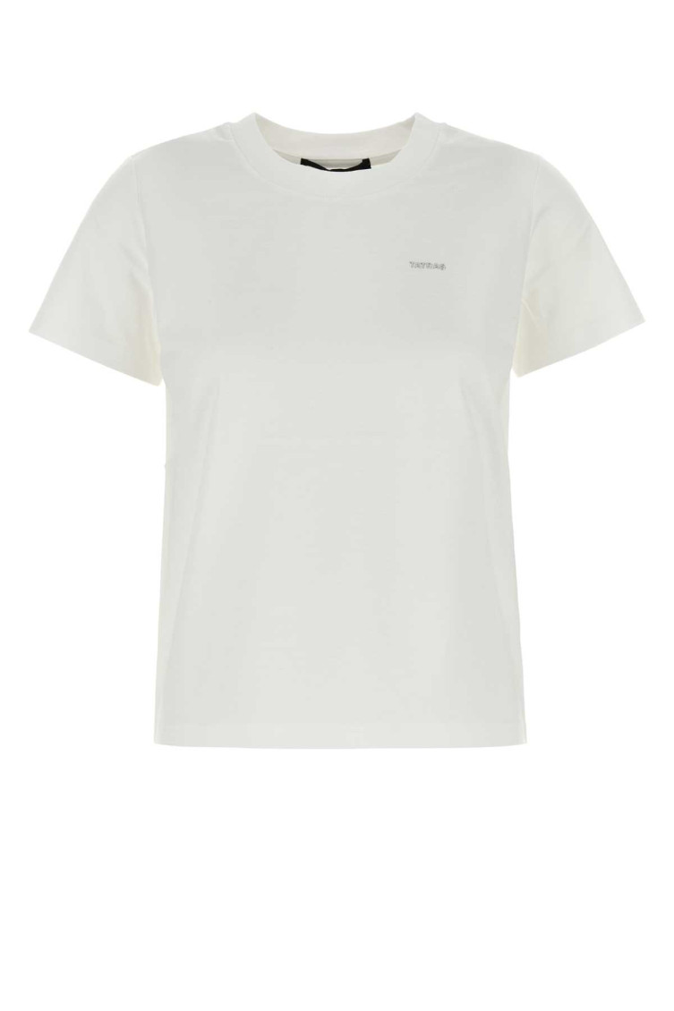 Tatras Cotton Crew Neck T-shirt In White