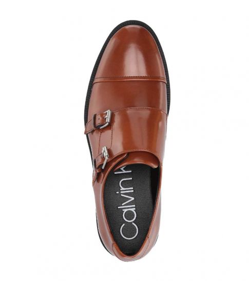 calvin klein dress shoes brown