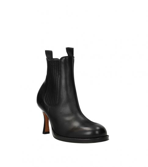 celine black ankle boots