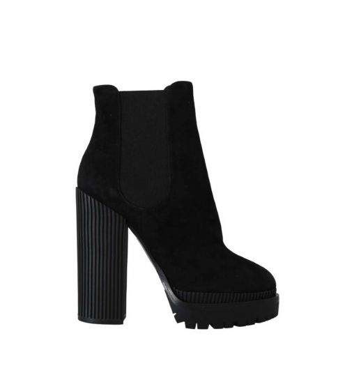 Dolce Gabbana Black Suede Chelsea Boots For Women Online India At Darveys Com