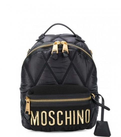 small quilted backpack