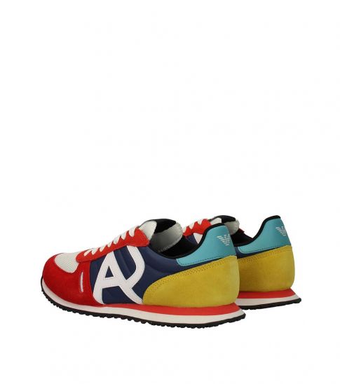 Armani Jeans Multicolor Side Logo Sneakers
