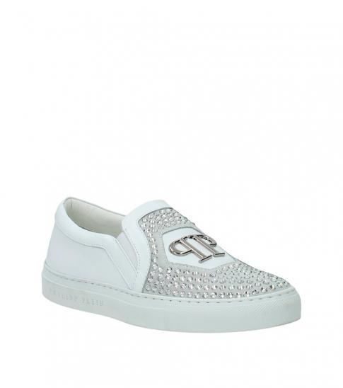 Philipp Plein White Front Logo Loafers For Women Online India At Darveys Com Philipp plein ™️ billionaire ™️ personal account 🛰 linktr.ee/philippplein. darveys