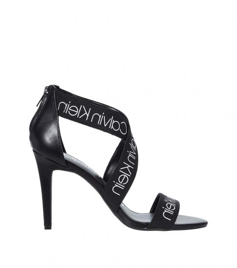 calvin klein logo heels