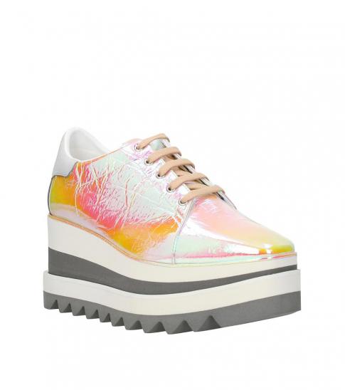 platform sneakers multicolor