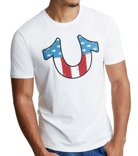 white true religion tshirt
