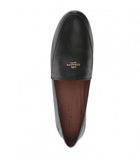 Coach womens hallie leather loafer clearance