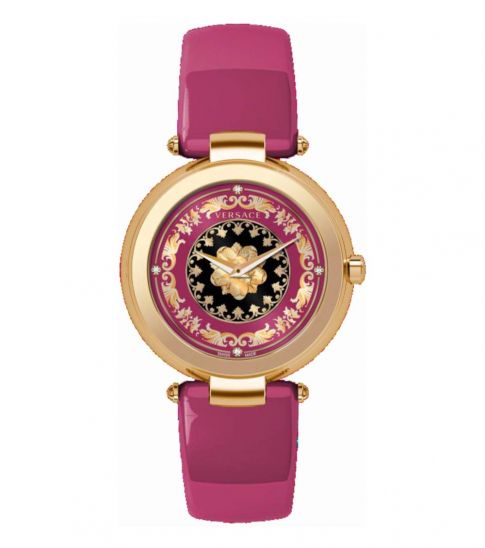 versace watch pink