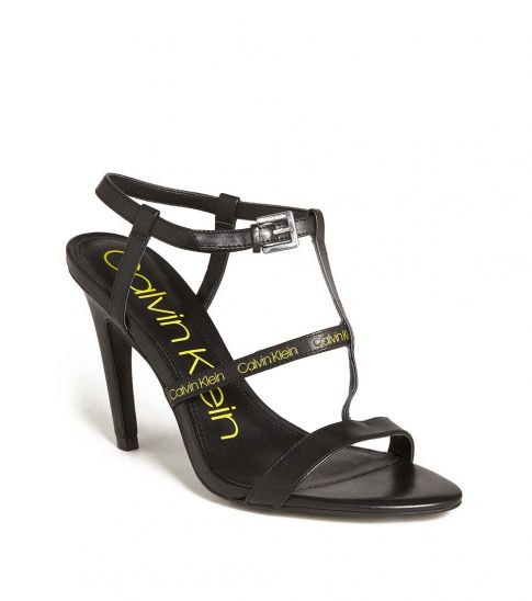 calvin klein strap heels