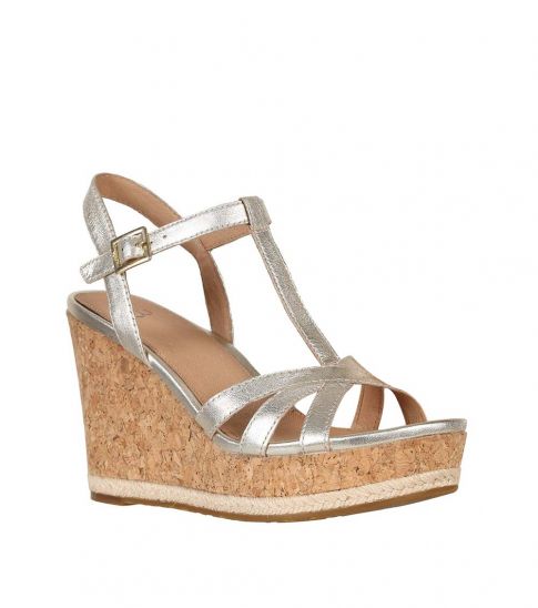 ugg gold wedges