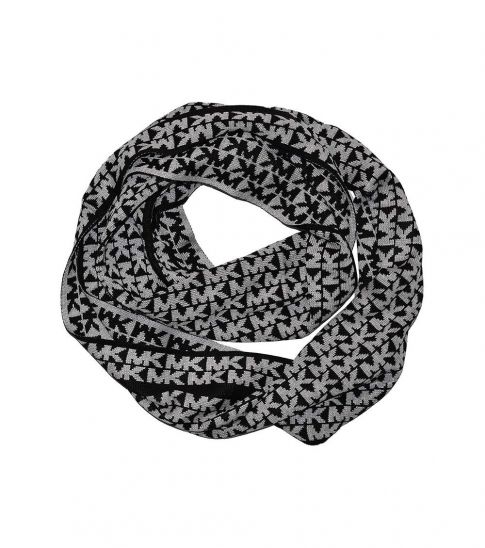 mk logo scarf
