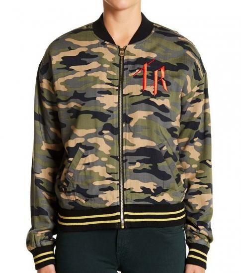 multicolor camouflage jacket