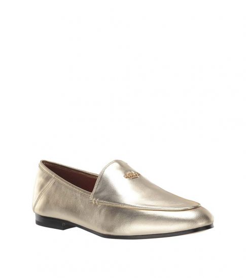 loafers gold