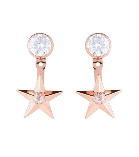 Michael Kors Rose Gold Celestial Earrings