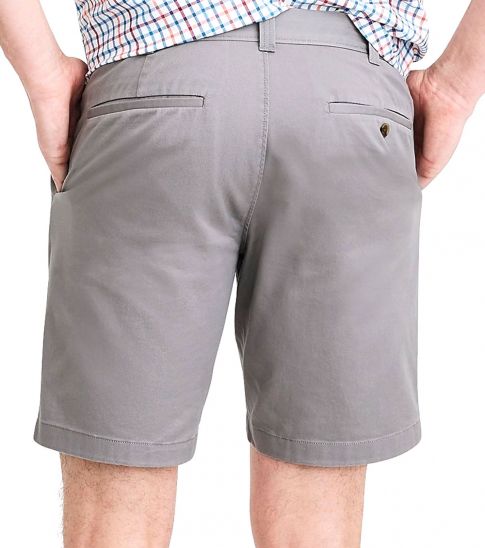 J.Crew Grey Gramercy Flex Khaki Short 