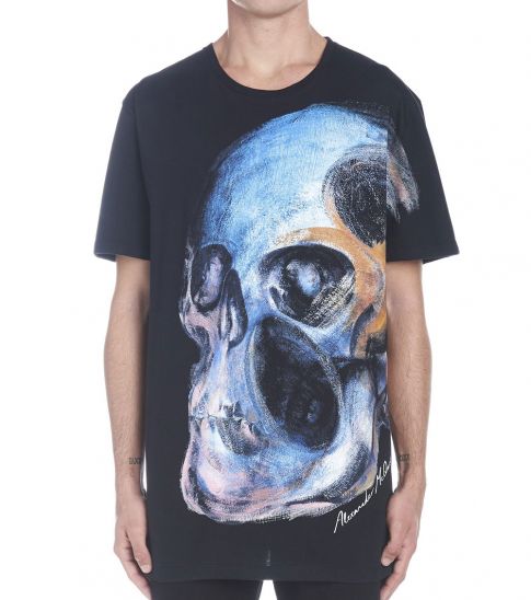 mcqueen skull t shirt