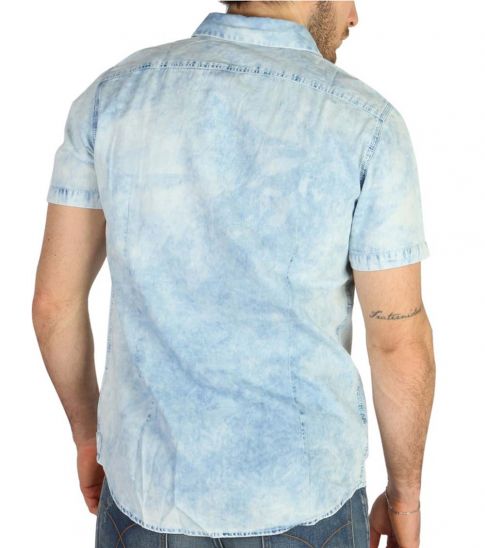 calvin klein short sleeve dress shirt