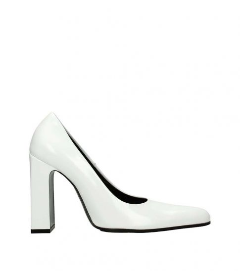 balenciaga white heels
