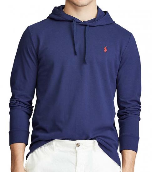 ralph lauren cotton mesh hoodie