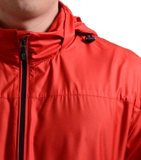 hugo boss red windbreaker