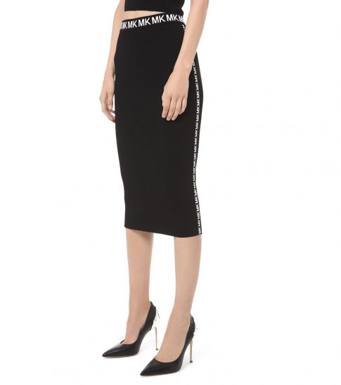 michael kors black pencil skirt