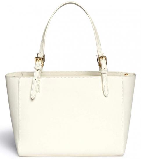 Tory Burch Ivory Emerson Buckle Large Tote for Women Online India at ...