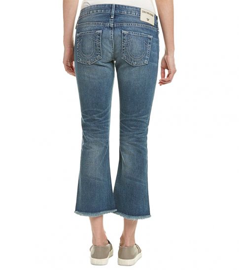 True Religion Blue Karlie Low Rise 