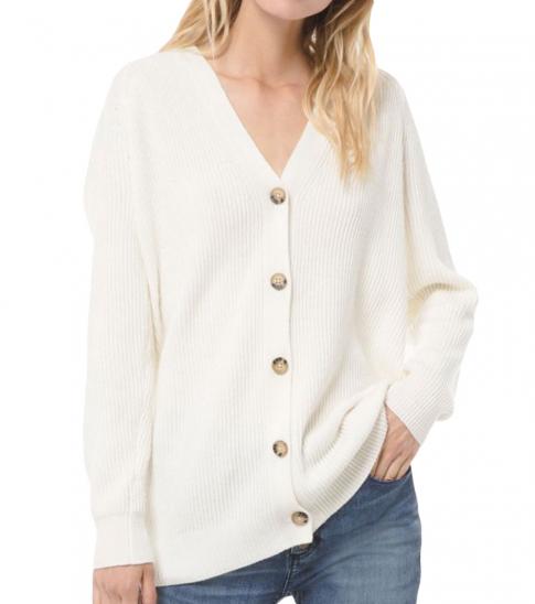 michael kors white cardigan