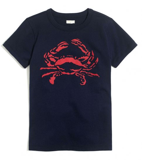 j crew crab shirt