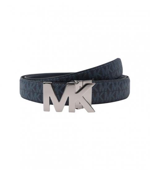 michael kors belt blue