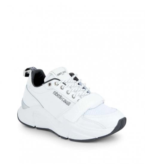 white chunky womens sneakers