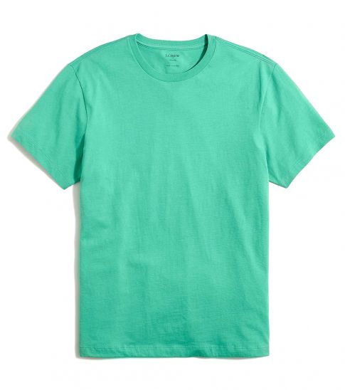 j crew washed jersey tee