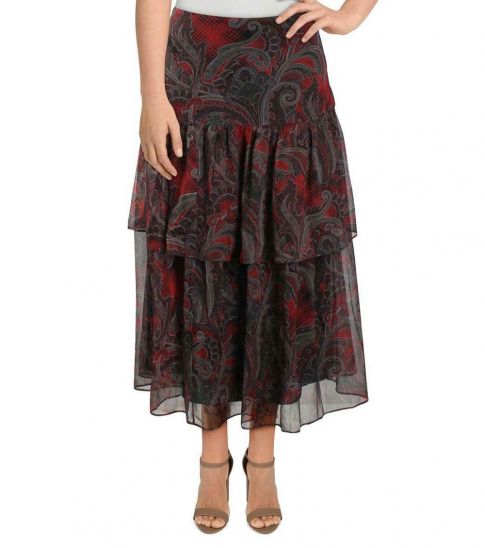 Paisley midi skirt Clearance