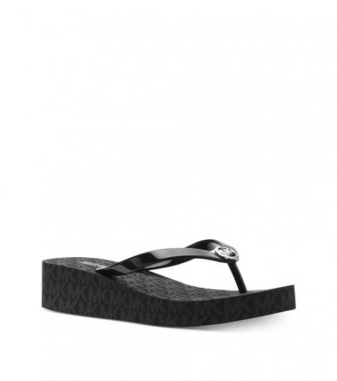 michael kors platform flip flops