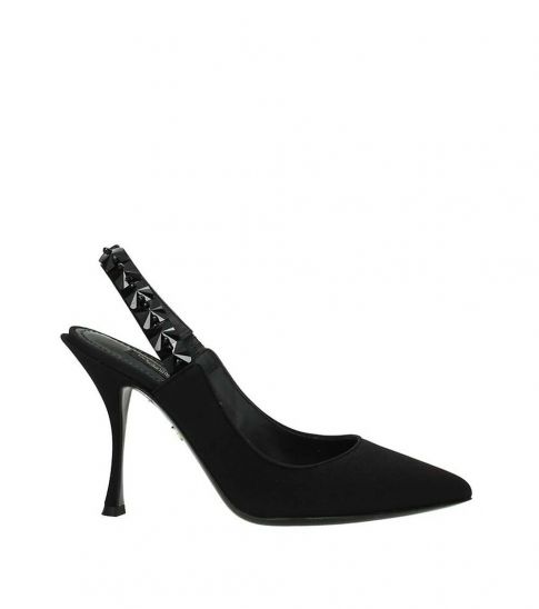 Dolce \u0026 Gabbana Black Slingback Heels 