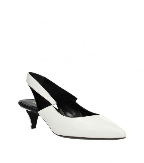 celine white sandals