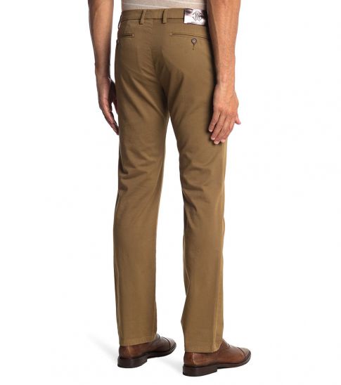 mens brown twill pants