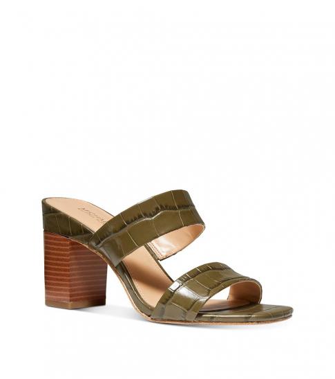 michael kors slides olive