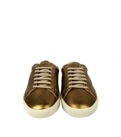 sneakers bronze metallic
