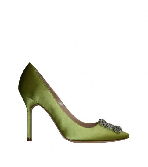 manolo blahnik green hangisi