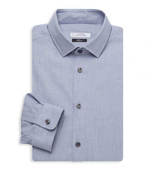 versace trend fit dress shirt