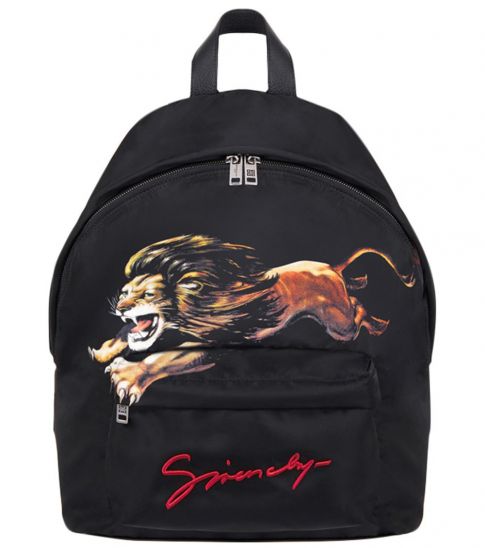 Givenchy Black Lion Large Backpack for 