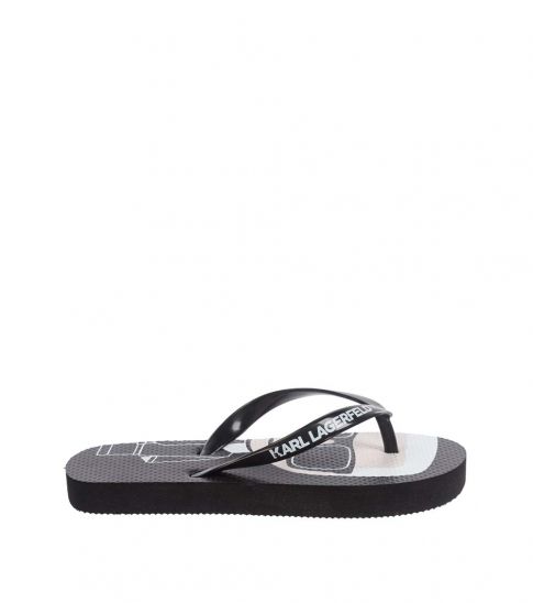 lagerfeld flip flops