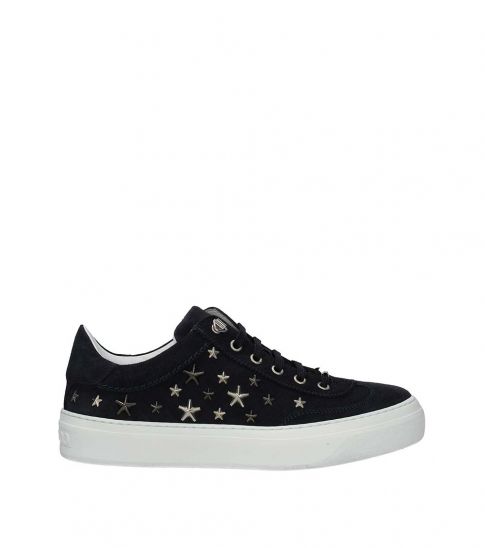 Jimmy Choo Blue Stars Low Top Sneakers
