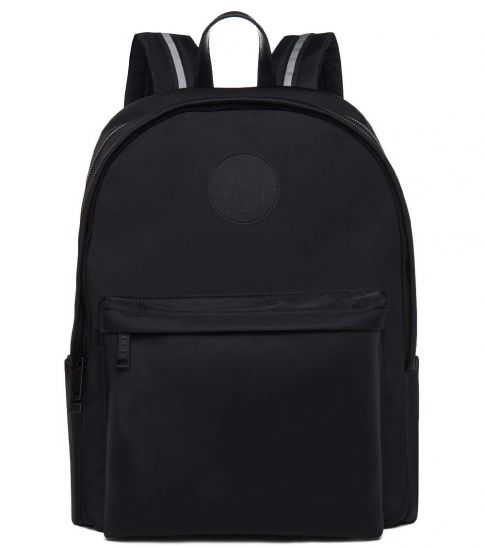 DKNY Black Solid Large Backpack