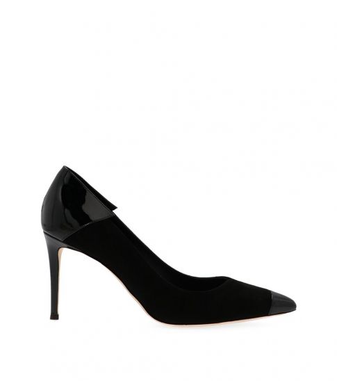 black formal heels